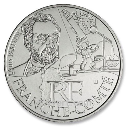 10 € DE LAS REGIONES - FRANCHE-COMTÉ - 2012