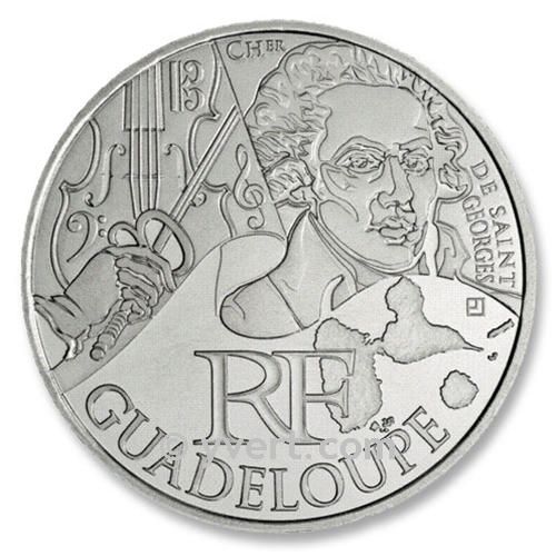 10 € DAS REGIÕES -Guadeloupe  - 2012