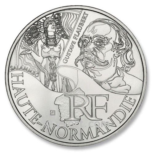 10 € DAS REGIÕES - Haute Normandie - 2012