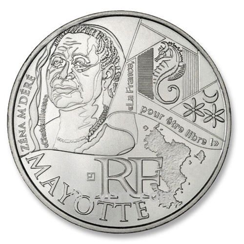 10 € DAS REGIÕES - Mayotte  - 2012