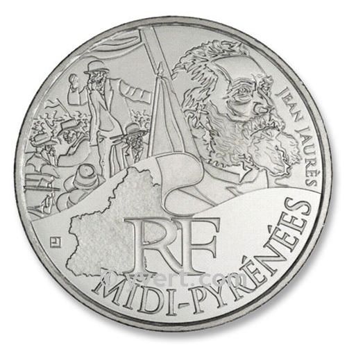 10 € DE LAS REGIONES - Midi-Pyrénées - 2012