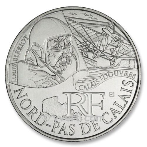 10 € DE LAS REGIONES - Nord Pas-de-Calais - 2012