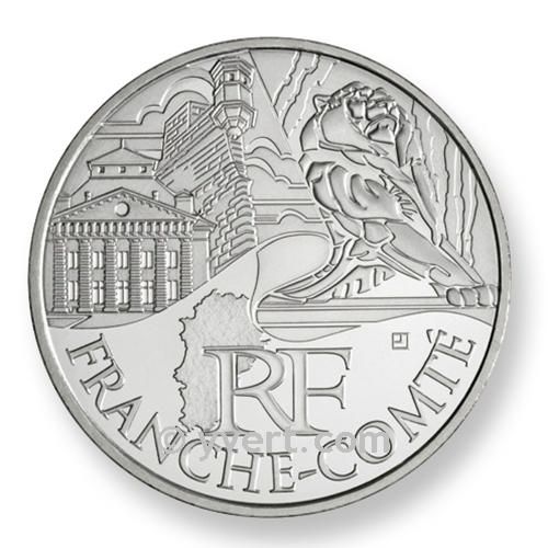 10 € DE LAS REGIONES - Franche-Comté - 2011