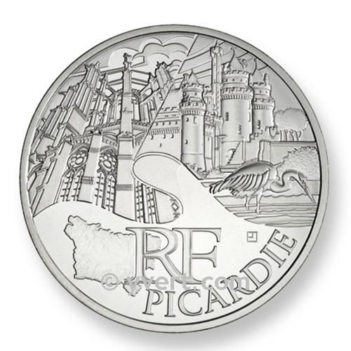 10 € DAS REGIÕES - Picardie  - 2011