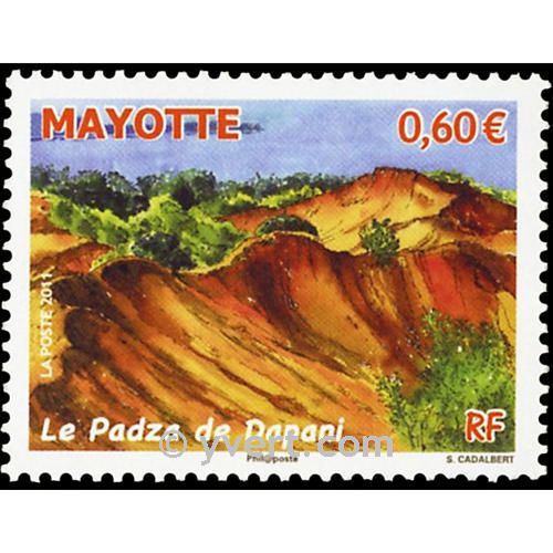 n.o 262 -  Sello Mayotte Correos