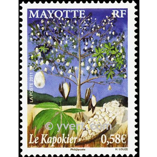 n° 253 -  Timbre Mayotte Poste