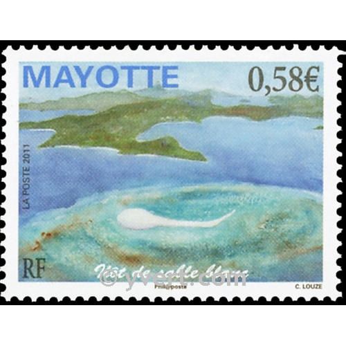 n.o 250 -  Sello Mayotte Correos