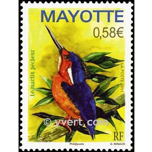 n.o 249 -  Sello Mayotte Correos