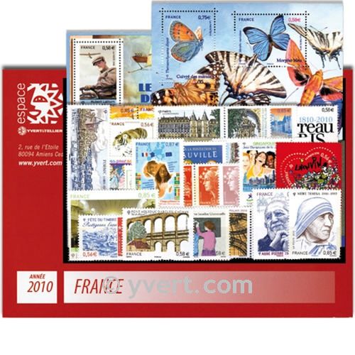 n° 4431/4527  - Timbre France Année complète  (2010)