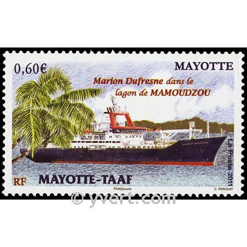 n.o 265 -  Sello Mayotte Correos