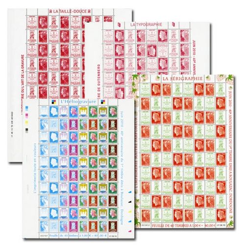 n° F4459/F4472 -  Timbre France Poste