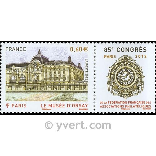 n.o 4678 -  Sello Francia Correos