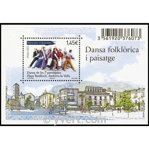 nr. 712 -  Stamp Andorra Mail