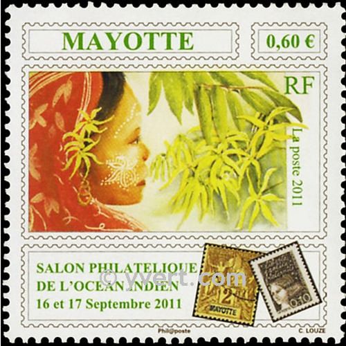 n.o 258 -  Sello Mayotte Correos