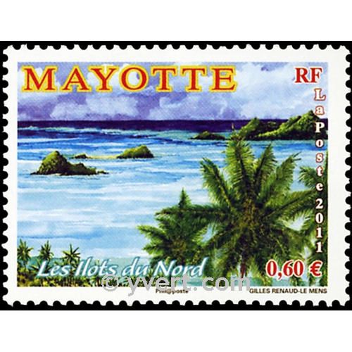 n.o 264 -  Sello Mayotte Correos