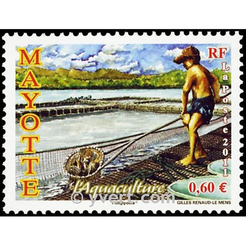 n.o 261 -  Sello Mayotte Correos