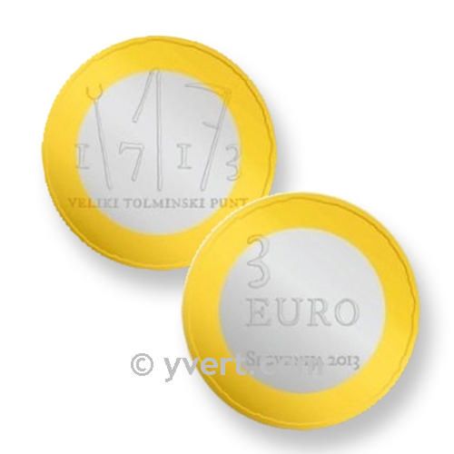 MONEDAS DE 3 € ESLOVENIA 2013