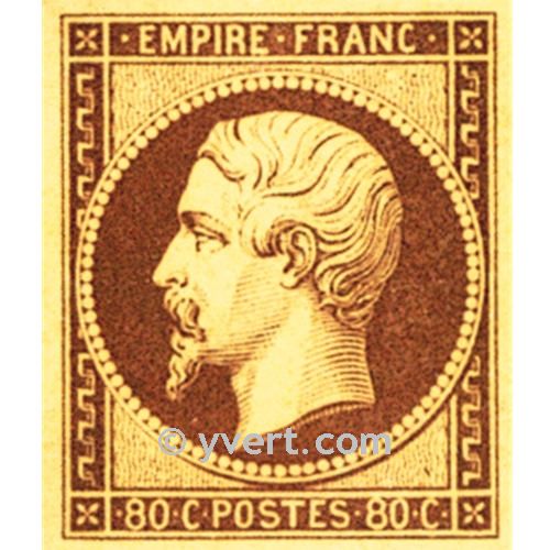 n° 17A obl. - Napoléon III (Empire Non dentelé)