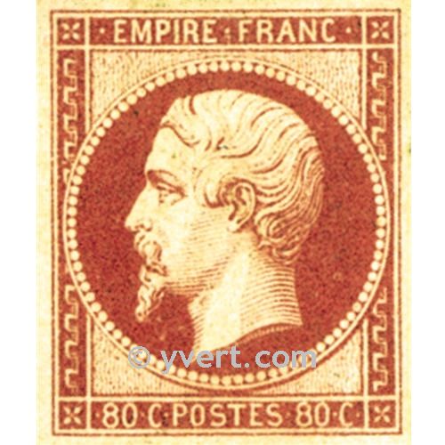 n.° 17B obl. - Napoleón III