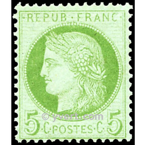 n° 53 obl. - Type Cérès dentelé (IIIe République)