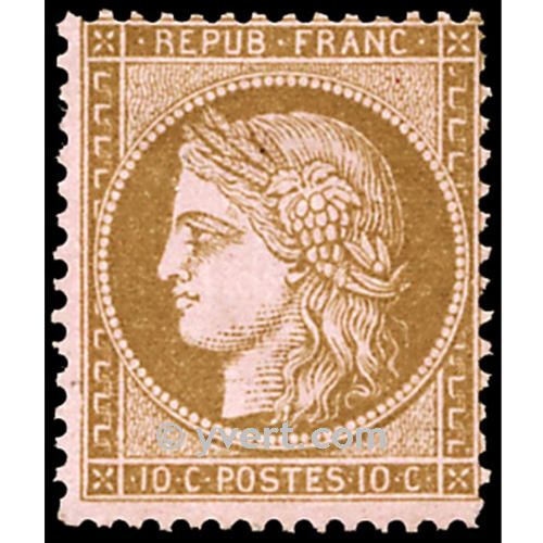 n° 58 obl. - Type Cérès dentelé (IIIe République)