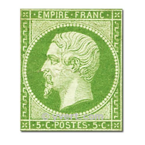 n° 12 obl. - Napoléon III (Empire Non dentelé)