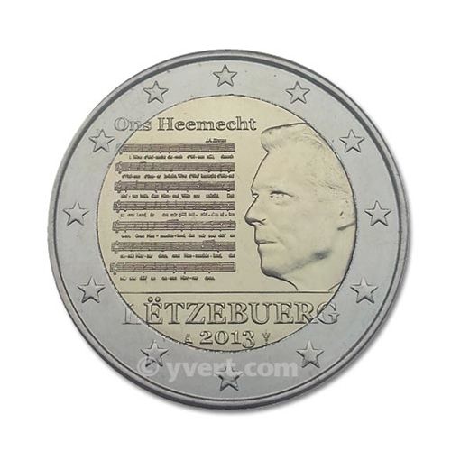 MONEDAS DE 2 € CONMEMORATIVAS 2013: LUXEMBURGO