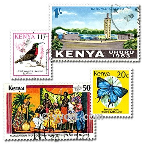 KENYA: Envelope 50 stamps