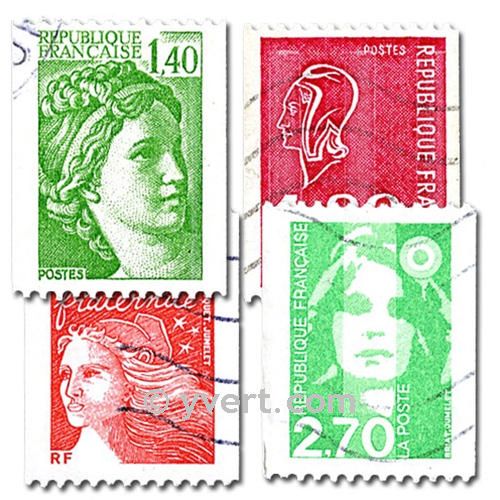 RF ROULETTES: envelope of 25 stamps