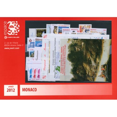 nr. 2809/2857 -  Stamp Monaco Year set (2012)