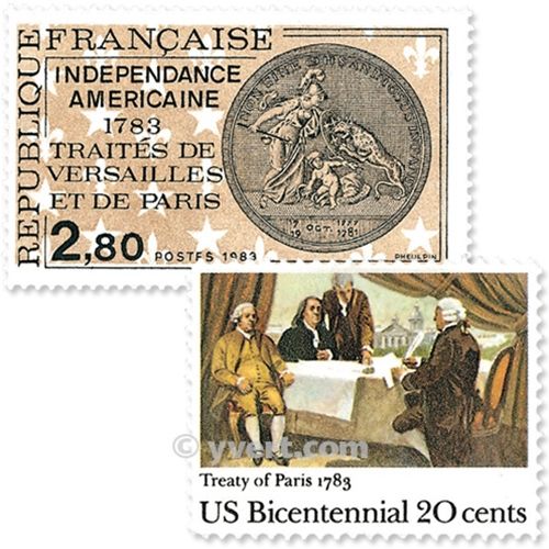 1983 - Emisiones comunes - Francia - USA