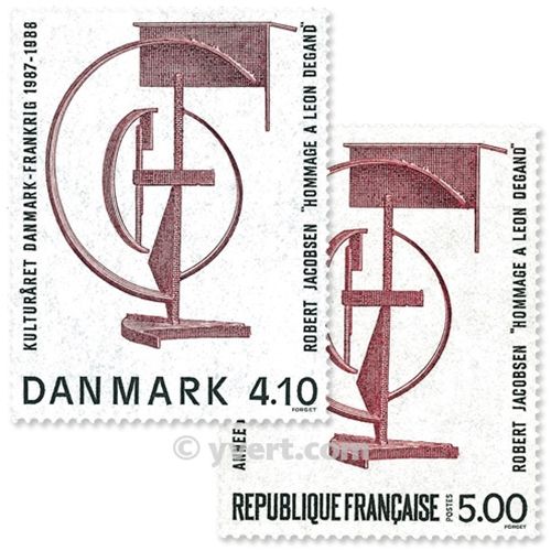 1988 - Joint issue-France-Denmark