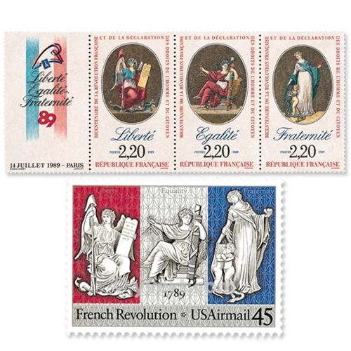 1989 - Joint issue-France-USA