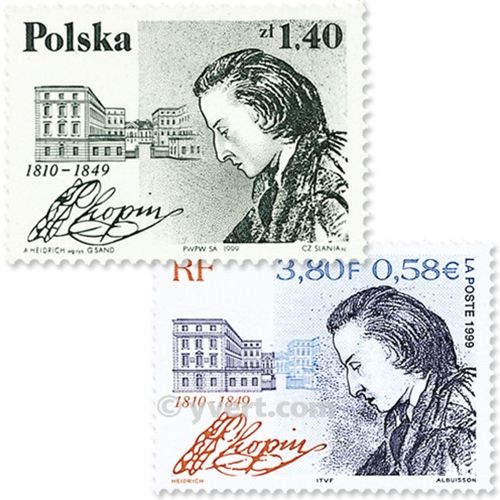 1999 - Joint issue-France-Poland