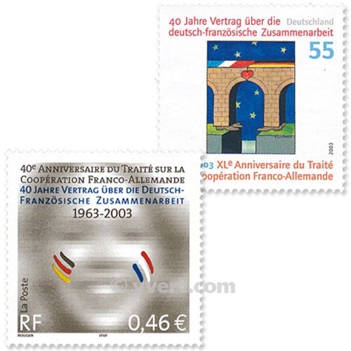 2003 - Émission commune-France-Allemagne