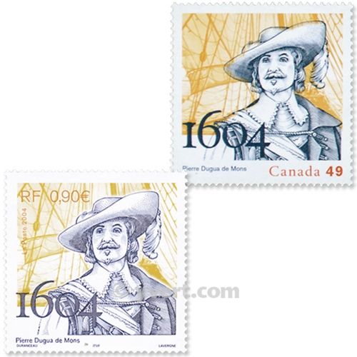 2004 - Joint issue-France-Canada