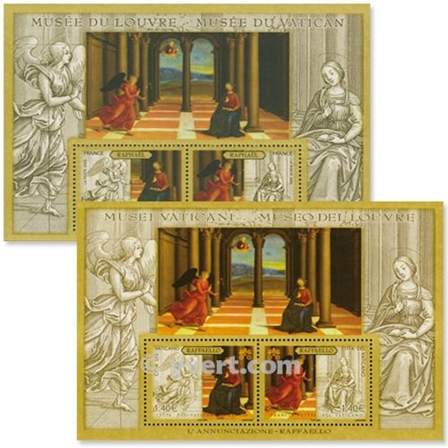 2005 - Emisiones comunes - Francia - Vaticano