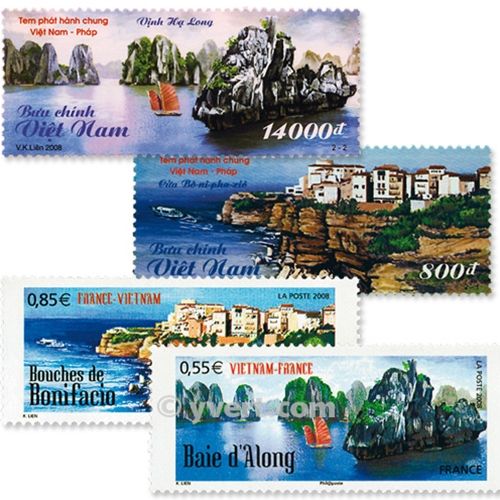 2008 - Joint issue-France-Vietnam