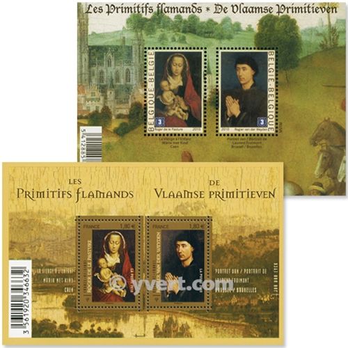 2010 - Emisiones comunes - Francia - Bélgica (Fundas)