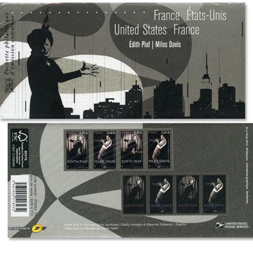 2012 - Emissão conjunta-França-Estados Unidos-(lote)