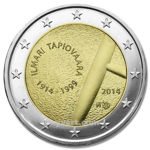 2 EURO COMMEMORATIVE 2014 : FINLANDE (100e anniversaire de la naissance du designer finlandais Ilmari Tapiovaara)