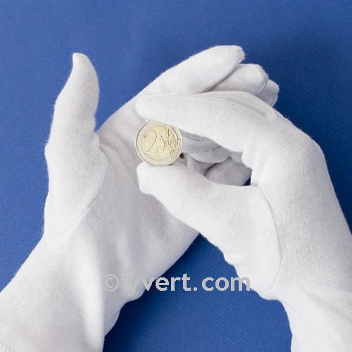 COTTON COIN GLOVES