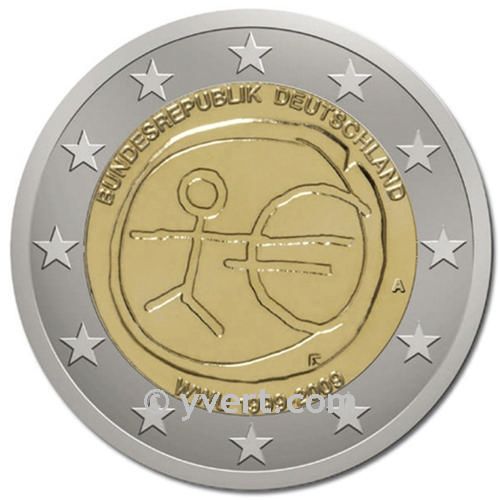 MONEDAS DE 2 € CONMEMORATIVAS 2009: ALEMANIA - A (UEM)