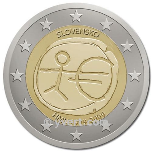 MONEDAS DE 2 € CONMEMORATIVAS 2009: ESLOVAQUIA (UEM)