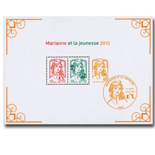 n° 133 -  Timbre France Bloc et feuillets