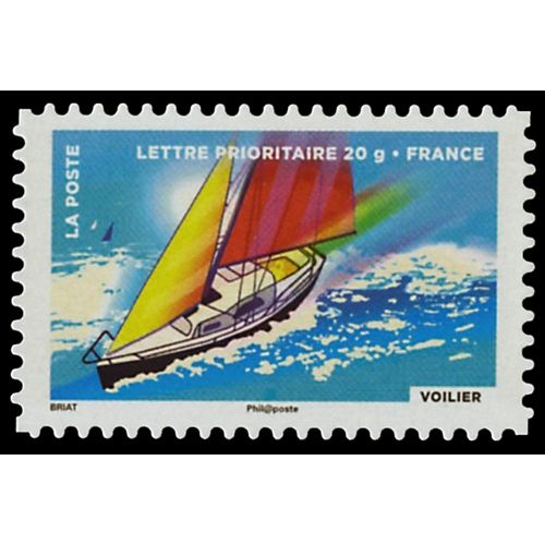 n.o. 894a - Sello Francia Autoadhesivos