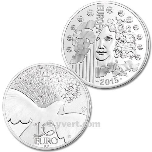 PRF : 10? EUROS SILVER EUROPA 2015