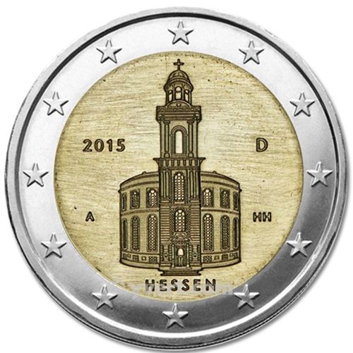 €2 COMMEMORATIVE COIN 2015 : GERMANY (1 coin)