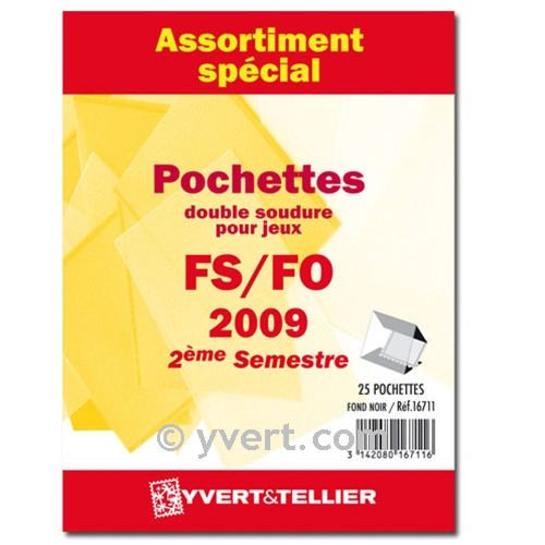 Assortiment de pochettes (double soudure) : 2009-2nd semestre