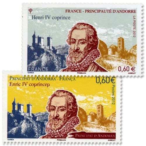 2012 - Joint issue-France-Andorra